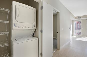 Stacked In-Unit Washer/Dryer